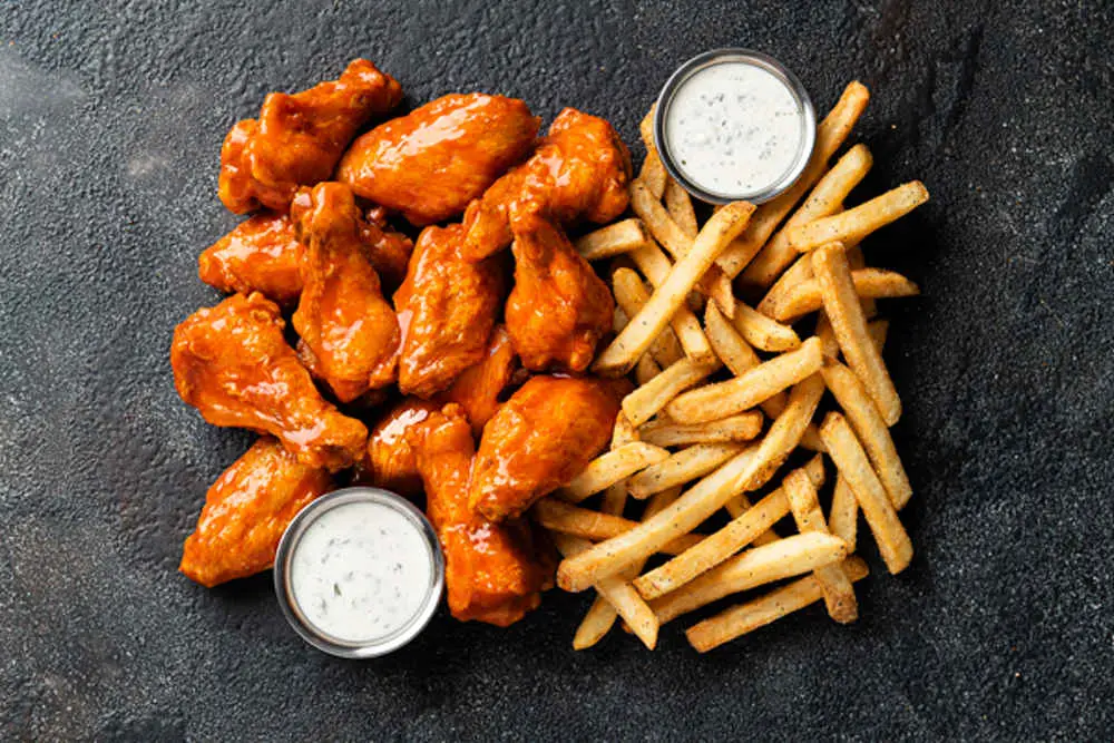 Bone-In Wings at It's Just Wings