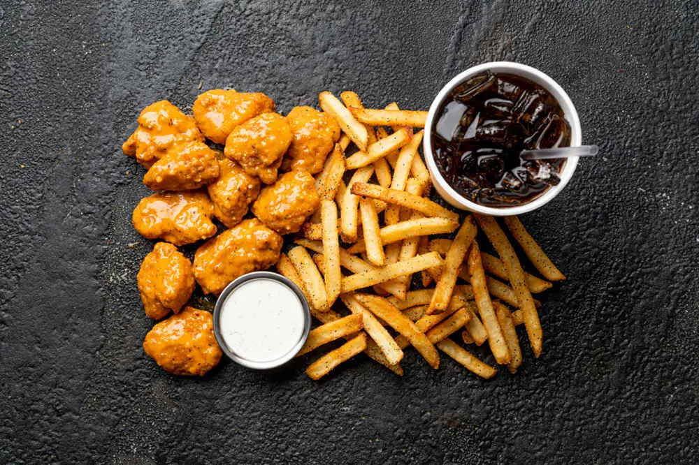 Boneless Wings Combo at It's Just Wings