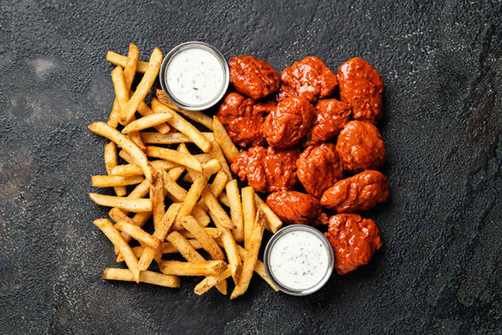 Boneless Wings at It's Just Wings