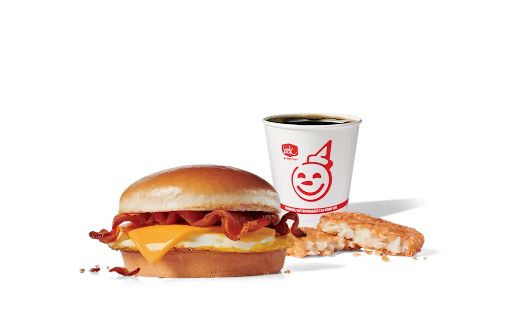 Bacon Breakfast Jack® Combo at Jack in the Box