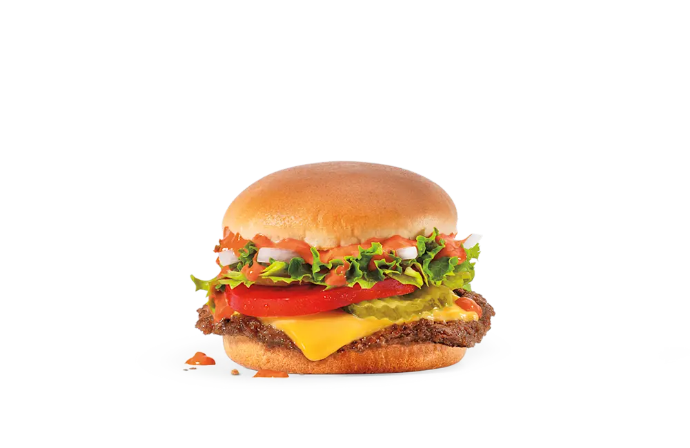 Hot Ones™ Sriracha Jr. Jumbo Jack® Cheeseburger at Jack in the Box