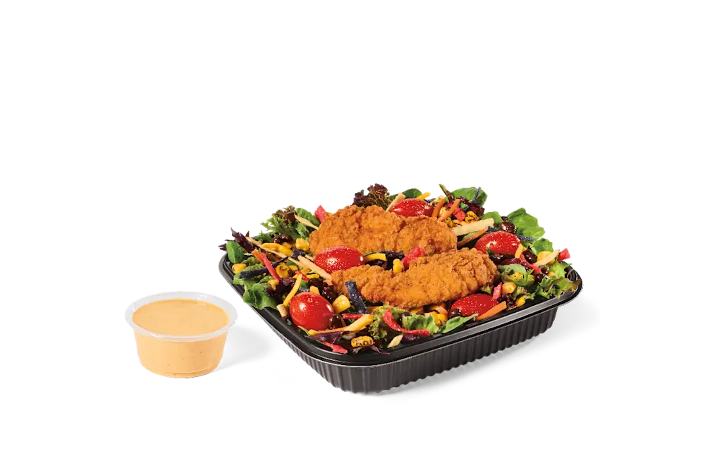 Southwest Salad w/ Crispy Chicken at Jack in the Box