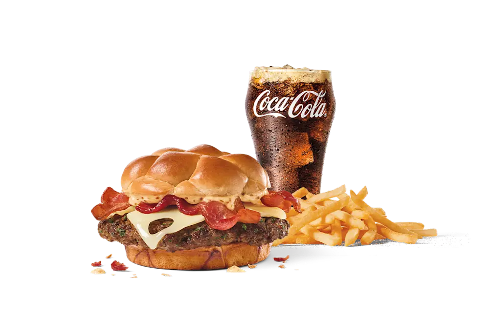 Bacon & Swiss Buttery Smashed Jack™ Combo at Jack in the Box