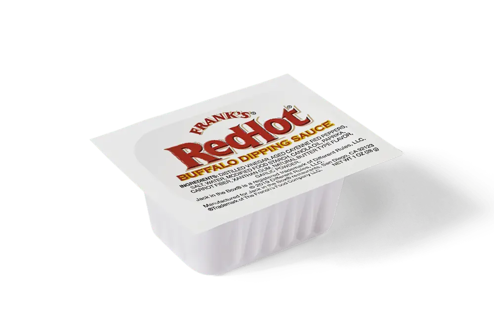 Frank's Red Hot® Buffalo Dip Cup at Jack in the Box
