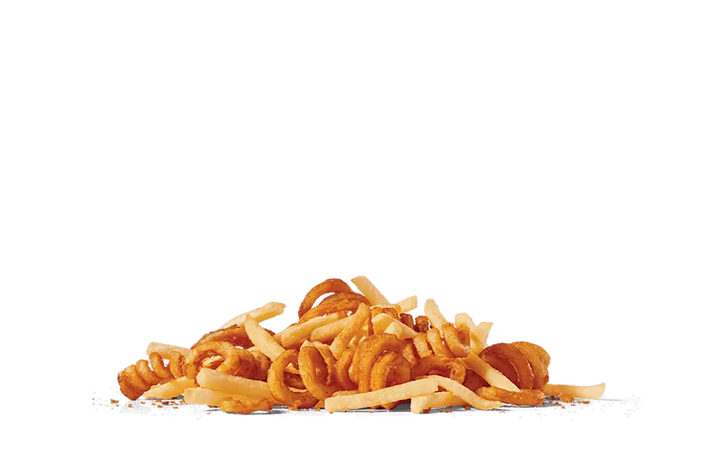 Halfsie Fries at Jack in the Box
