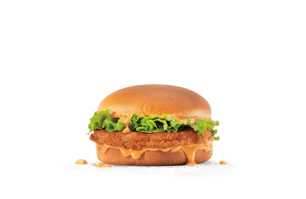 Hot Ones™ Buffalo Jr. Chicken Sandwich at Jack in the Box