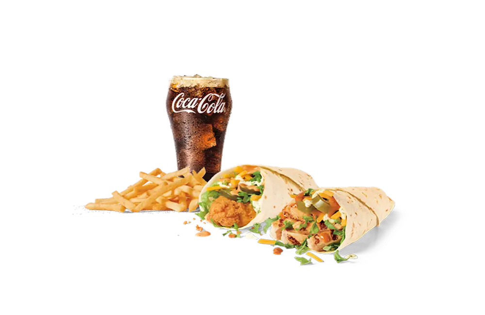 Jack Wraps Combo at Jack in the Box