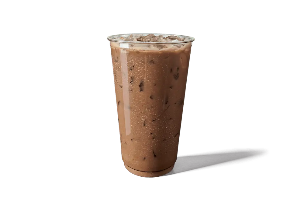 Large Mocha Sweet Cream Iced Coffee at Jack in the Box