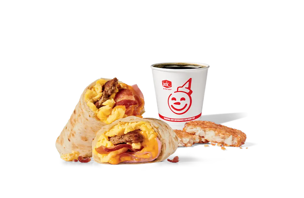 Meat Lovers Burrito Combo at Jack in the Box