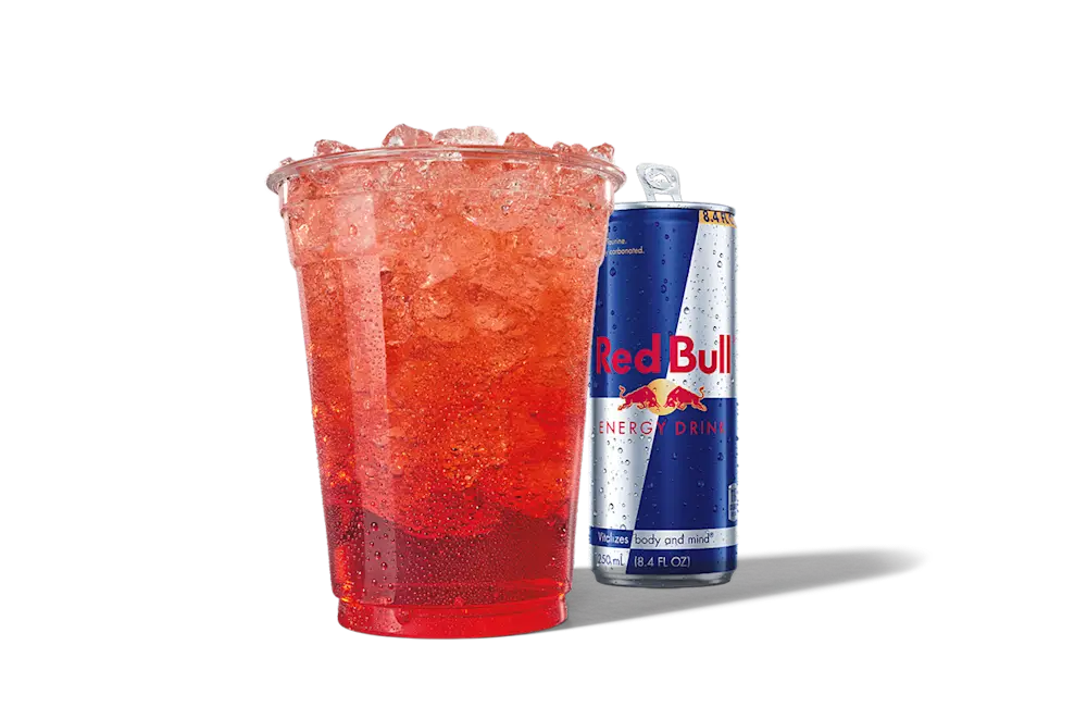 Strawberry Red Daze Red Bull Infusion w/ Red Bull® Energy Drink at Jack in the Box