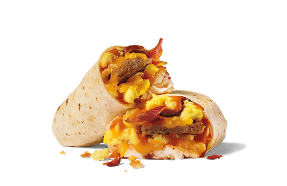 Grande Sausage Burrito at Jack in the Box