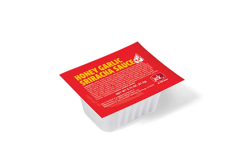 Honey Garlic Ranch Sriracha Dip Cup at Jack in the Box
