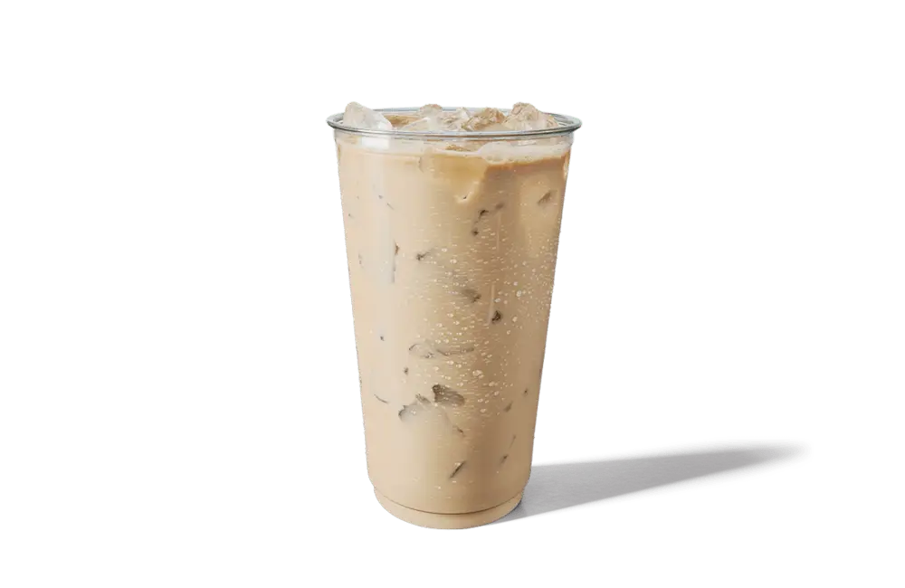 Large Vanilla Sweet Cream Iced Coffee at Jack in the Box