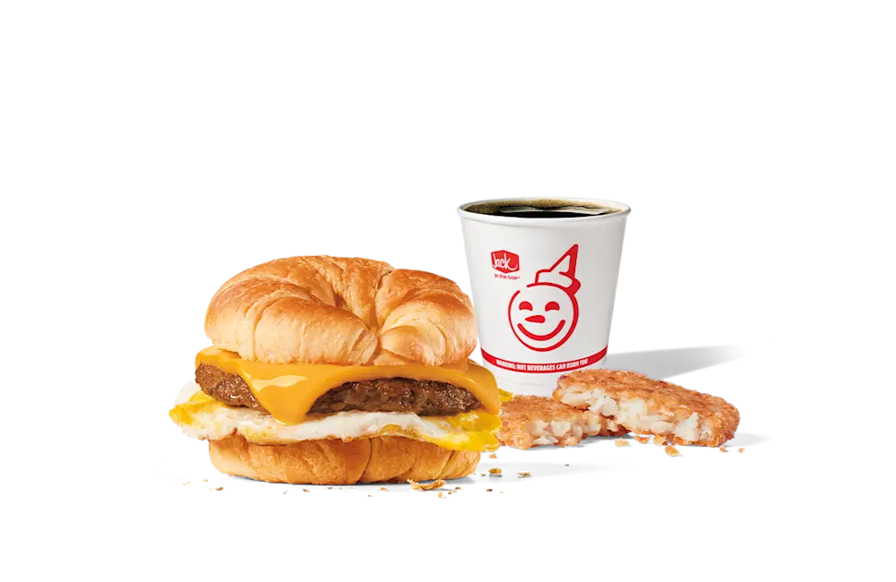 Sausage Croissant Combo at Jack in the Box