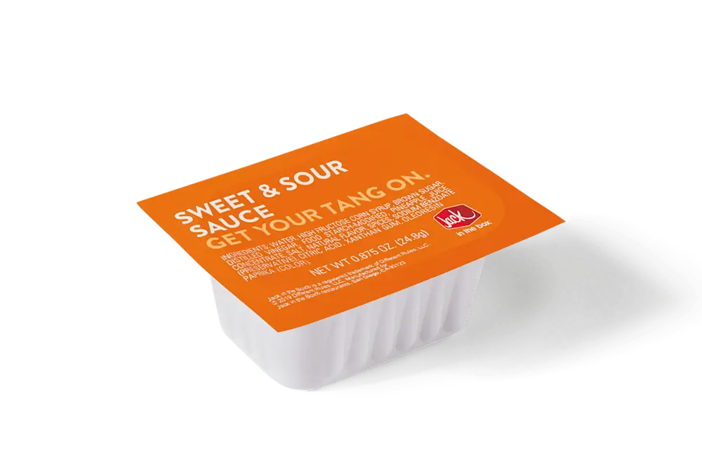 Sweet & Sour Dip Cup at Jack in the Box