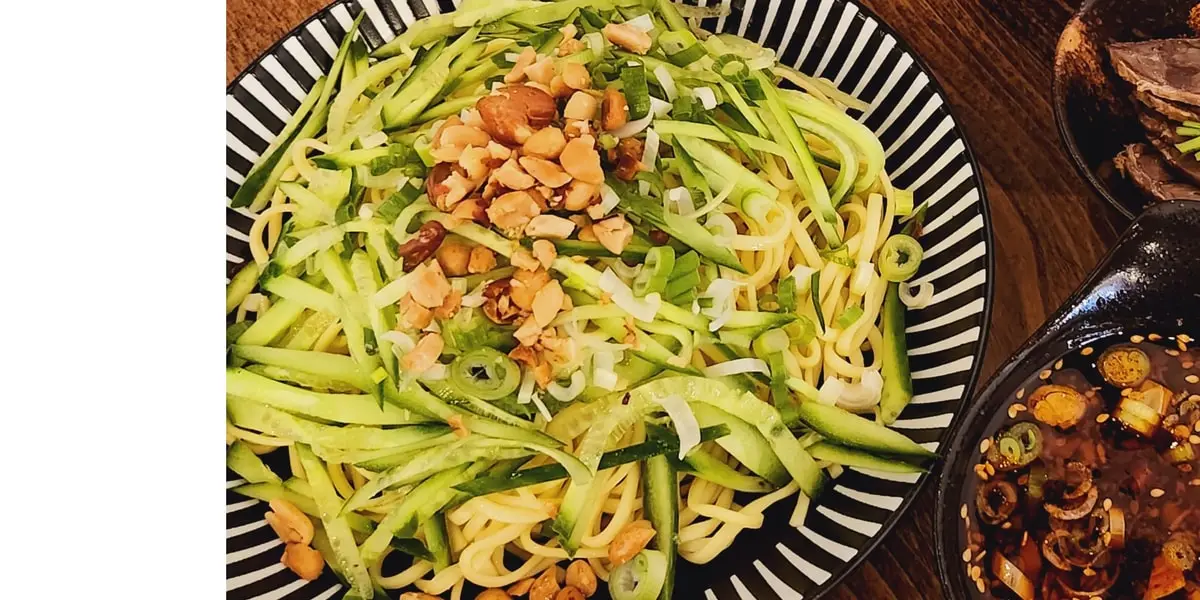清爽凉面Cold Noodle at Julie's Noodle
