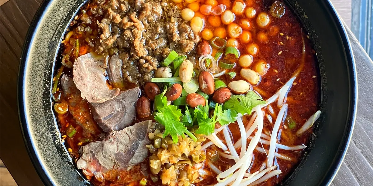 酸辣粉Hot & Sour Noodle at Julie's Noodle