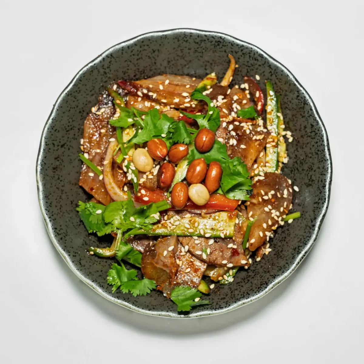 凉拌牛腱 Sliced Beef in Chilli Sauce at Julie's Noodle