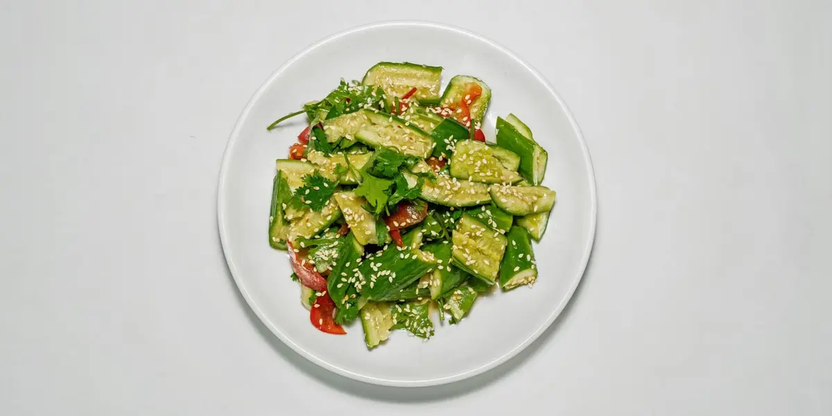 拌黄瓜Smashed Cucumber Salad at Julie's Noodle