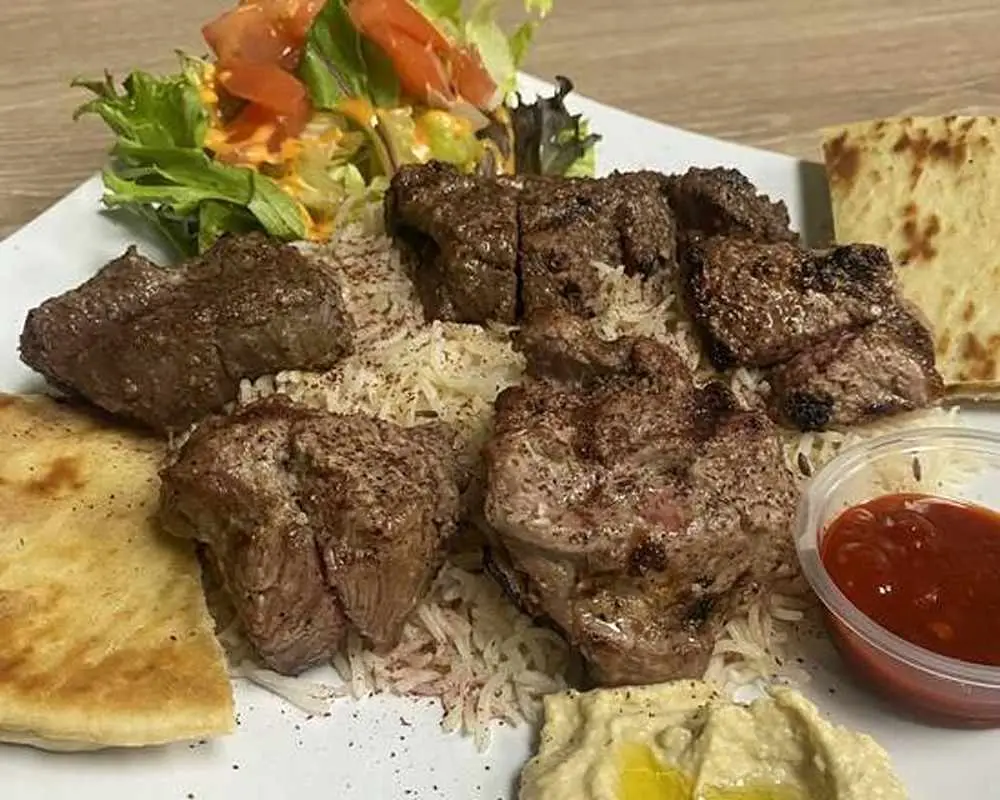 Beef Kabab at Kabob Fusion