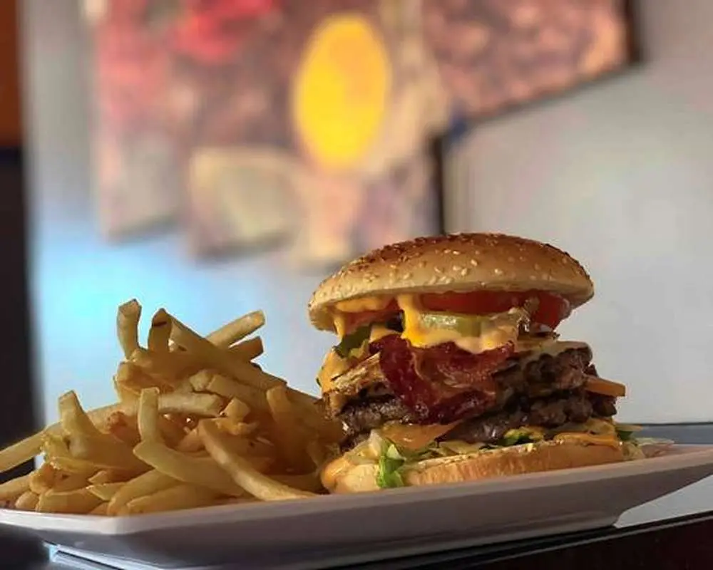 Fusion Burger at Kabob Fusion