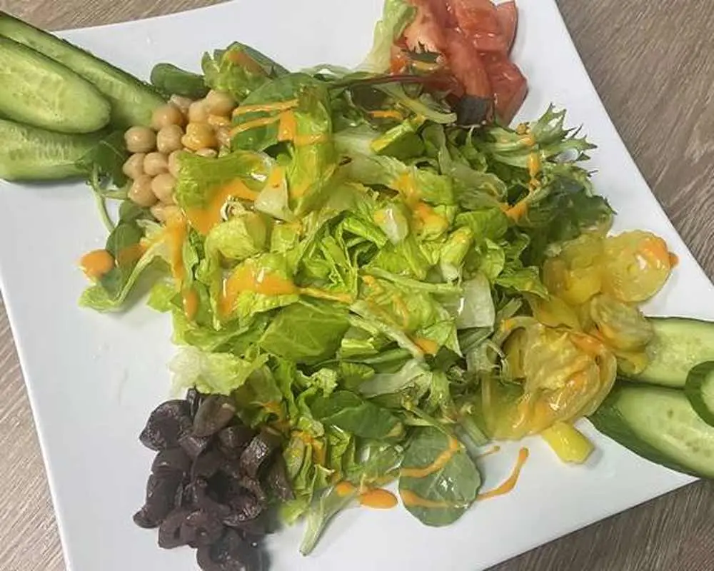 Greek Salad at Kabob Fusion