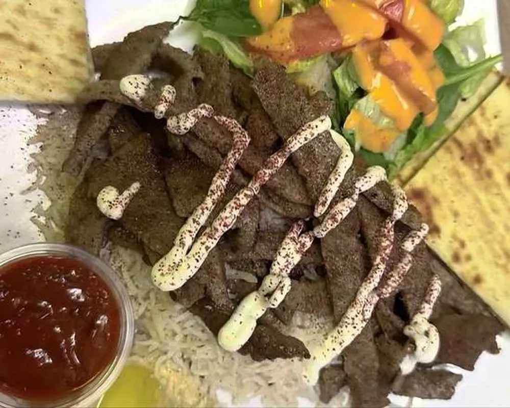 Gyro Plate at Kabob Fusion
