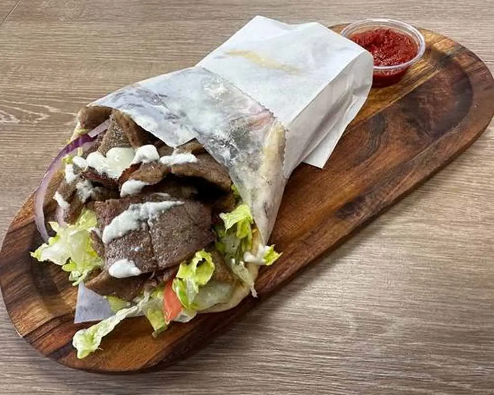 Gyro Wrap at Kabob Fusion