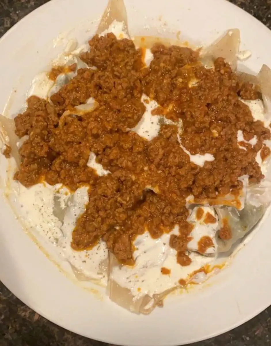 Aushak at Kabul Afghan Cuisine