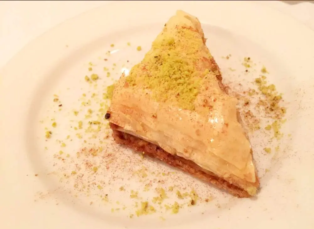 Baklava at Kabul Afghan Cuisine