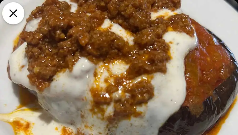 Burenee Badenjan at Kabul Afghan Cuisine