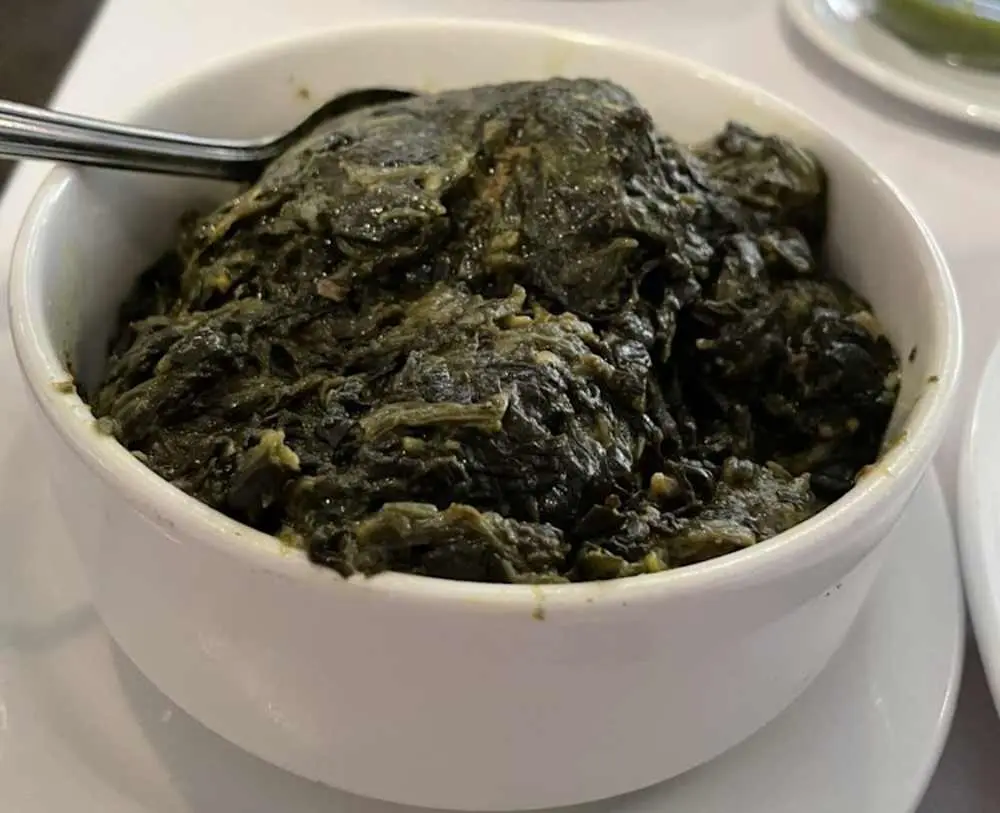 Challaw Sabsi at Kabul Afghan Cuisine