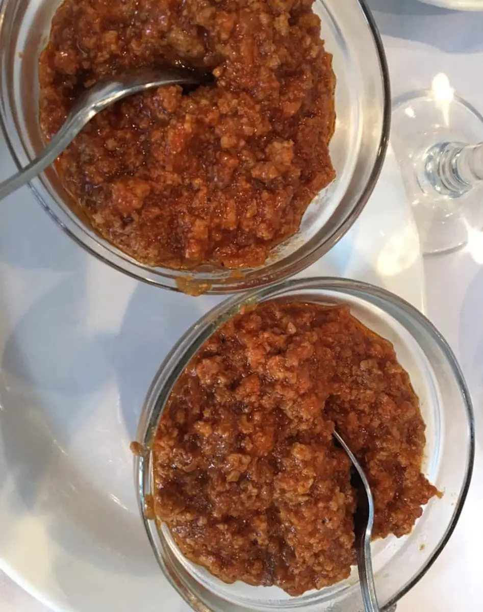 Ground lamb Meat sauce 16 ounces at Kabul Afghan Cuisine
