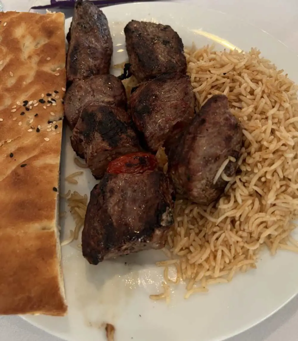 Kabab-e-Gaw at Kabul Afghan Cuisine