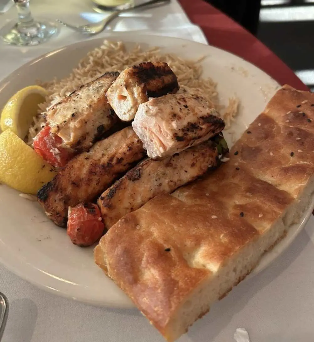 Kabab-e-Mahee at Kabul Afghan Cuisine