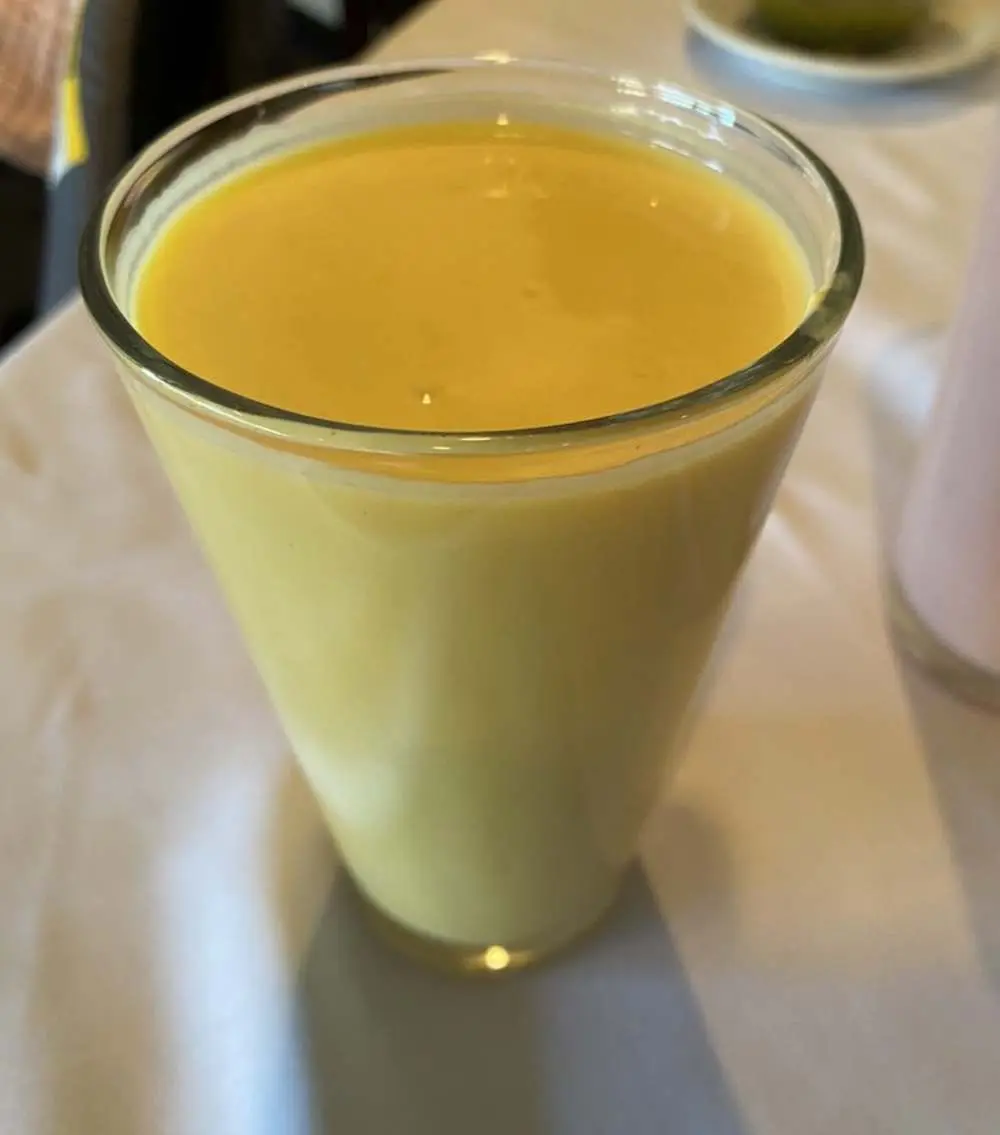 Mango lassi at Kabul Afghan Cuisine
