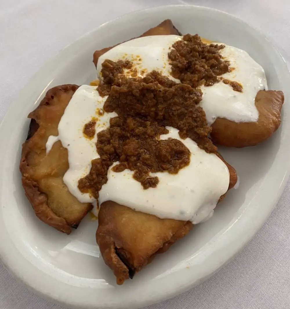 Pakawra-e-Badenjan at Kabul Afghan Cuisine