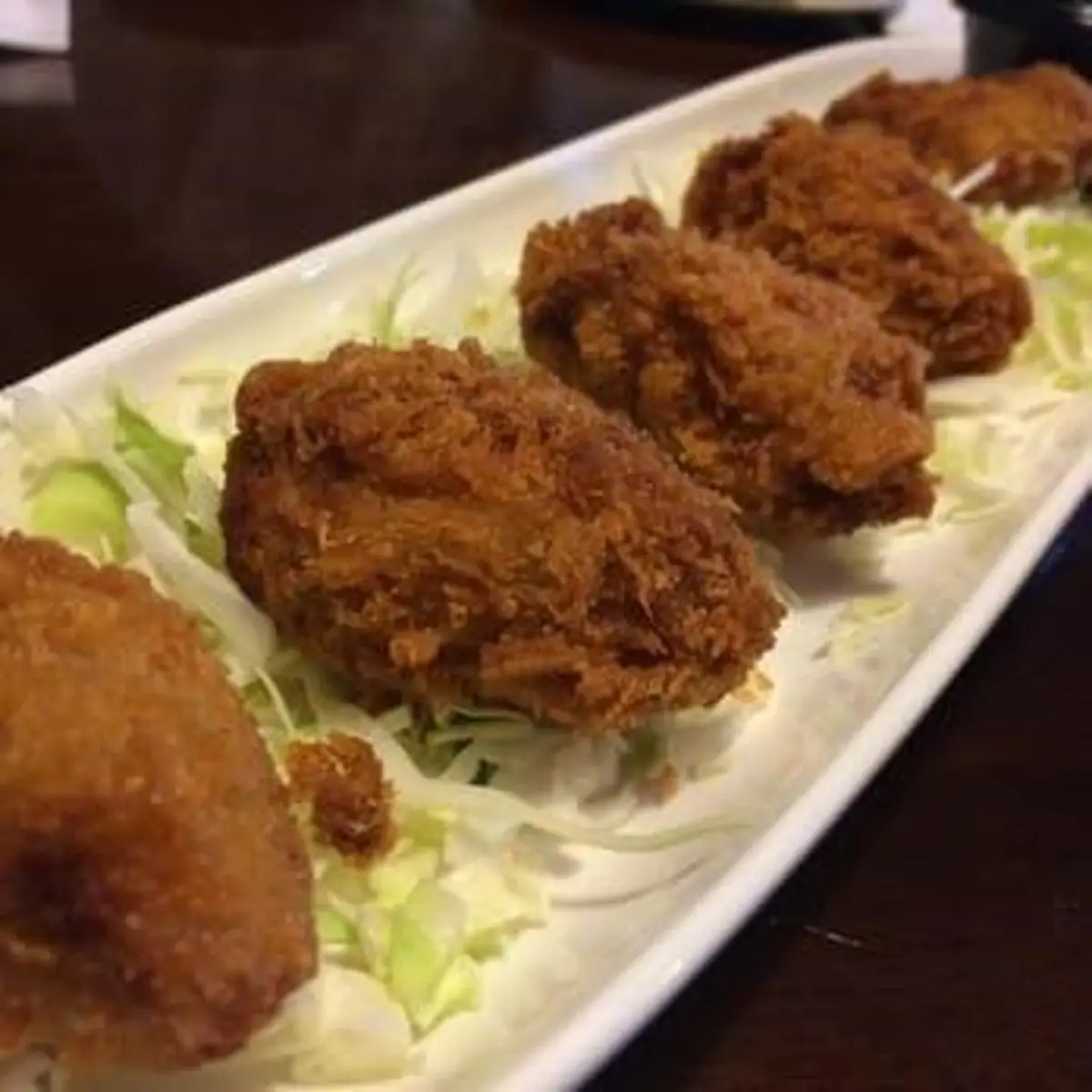 Kaki Fried at Katsu Factory