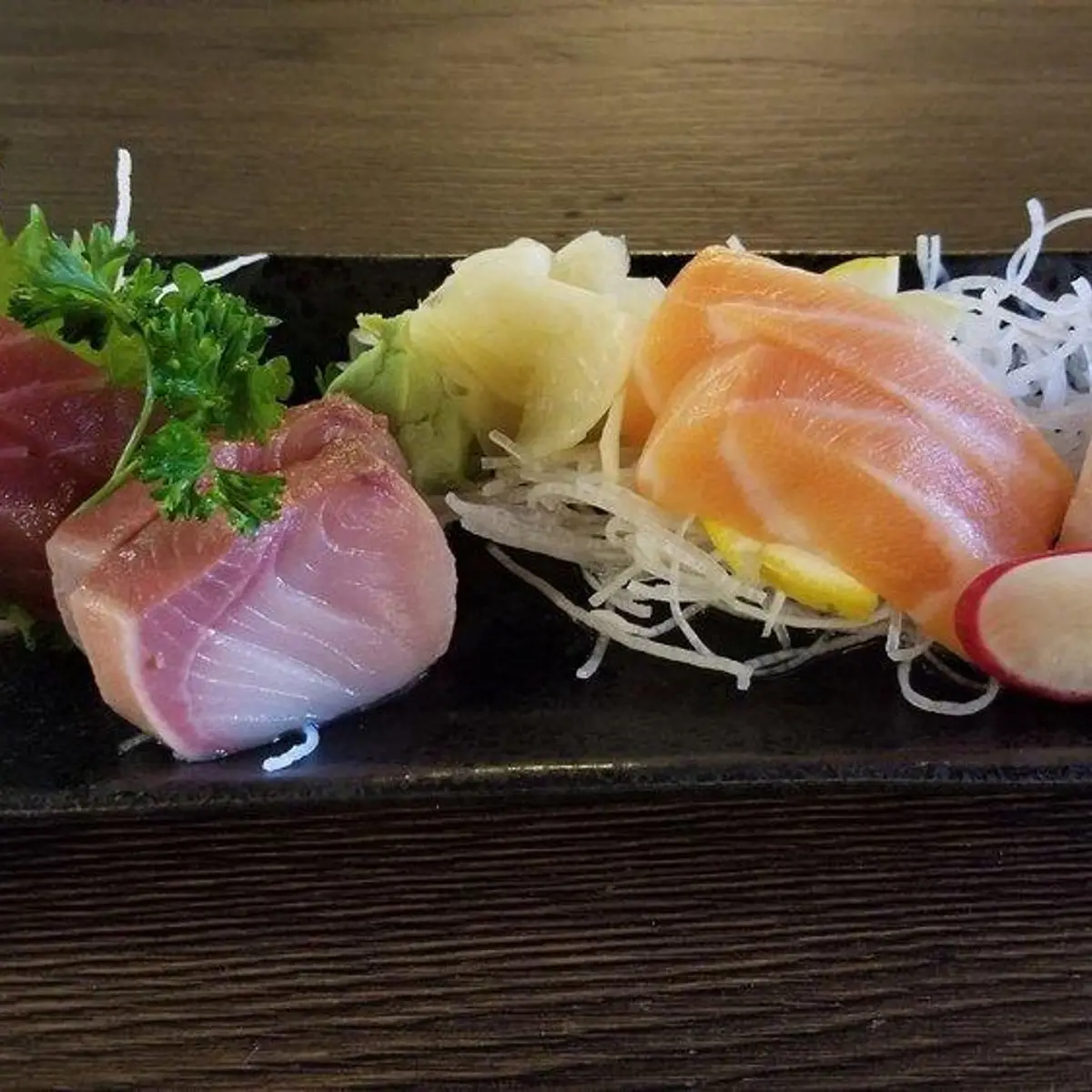 Sashimi Sampler at Katsu Factory