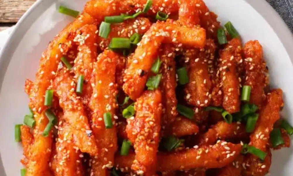 Honey Chilli Potatoes at Keeku da Dhaba