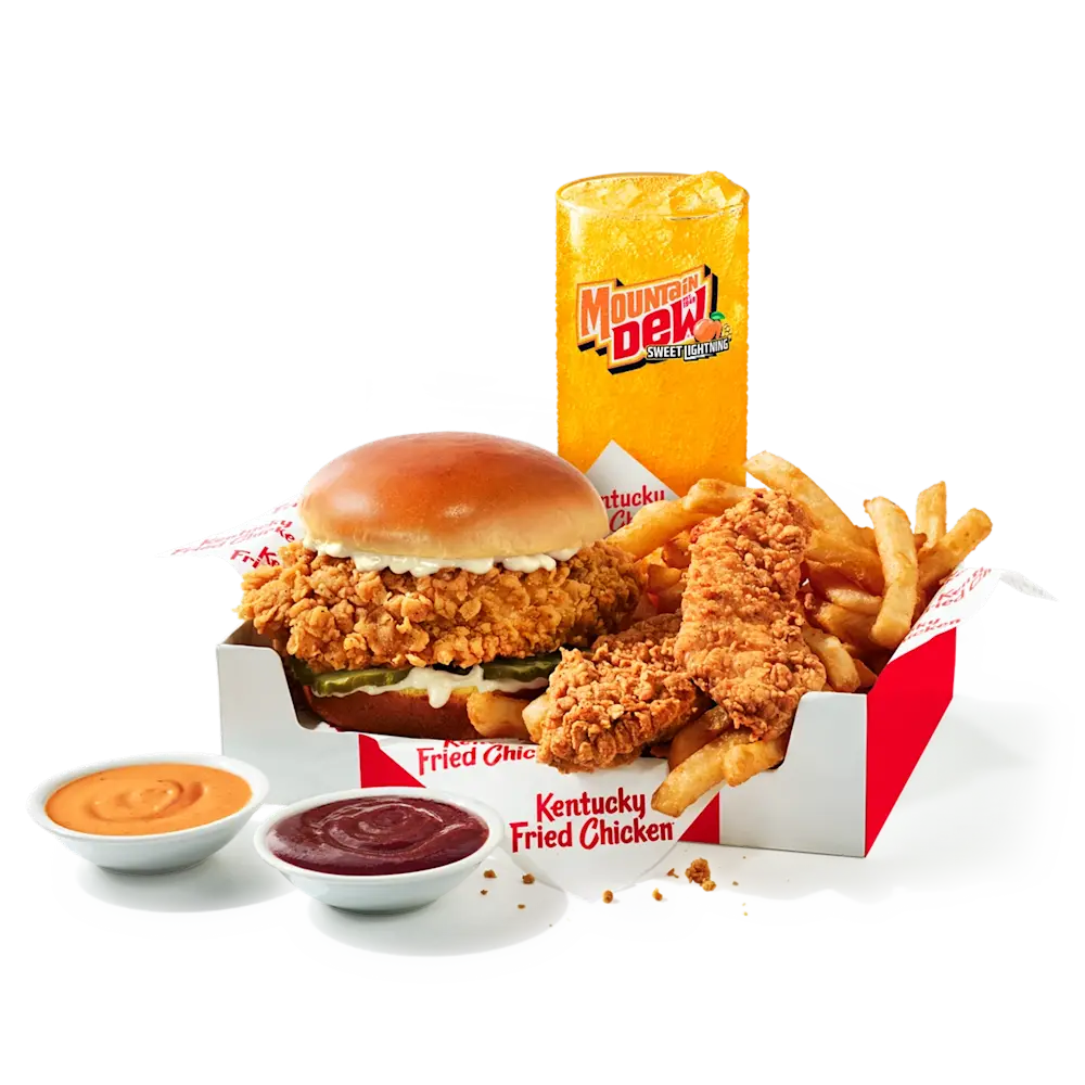 Sandwich Box Feast at KFC