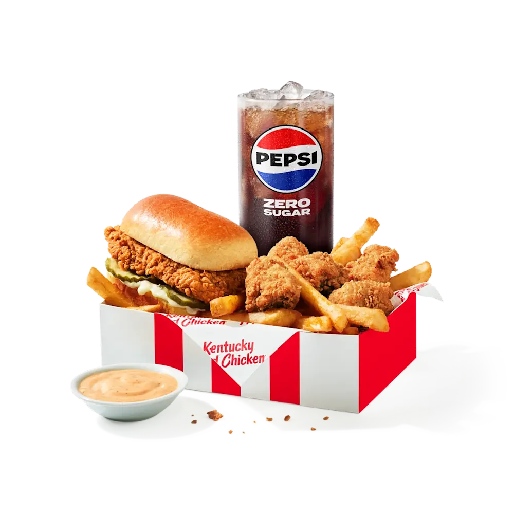 Snacker Box Feast at KFC