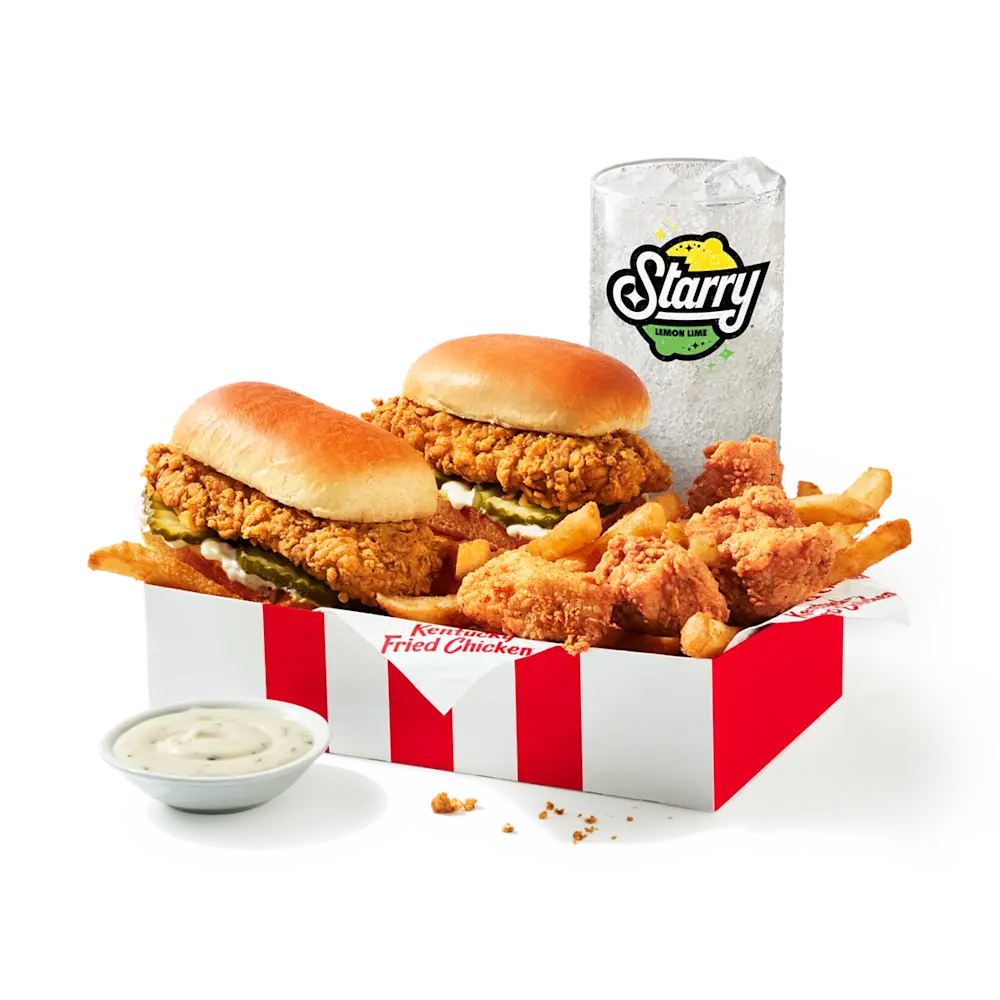 Snacker Duo Box Feast at KFC