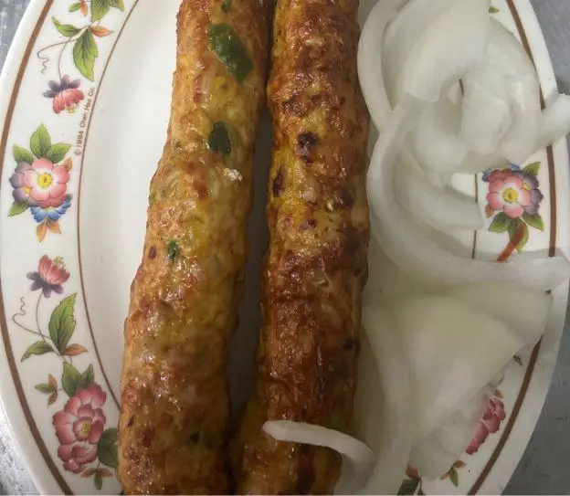 Chicken Seekh Kabob at Khan Karahi Kabob