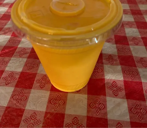 Mango Lassi at Khan Karahi Kabob