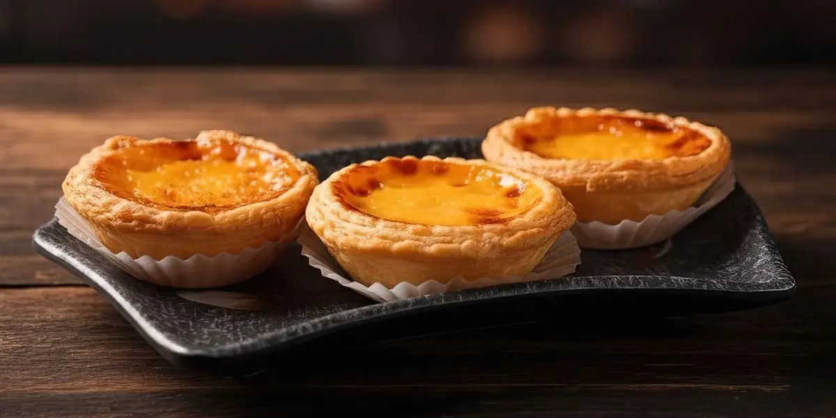 Portuguese Egg Tart-葡式蛋挞 at Kung Fu Dim Sum