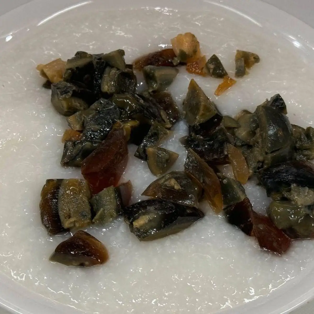 Preserved Egg Porridge-皮蛋粥 at Kung Fu Dim Sum