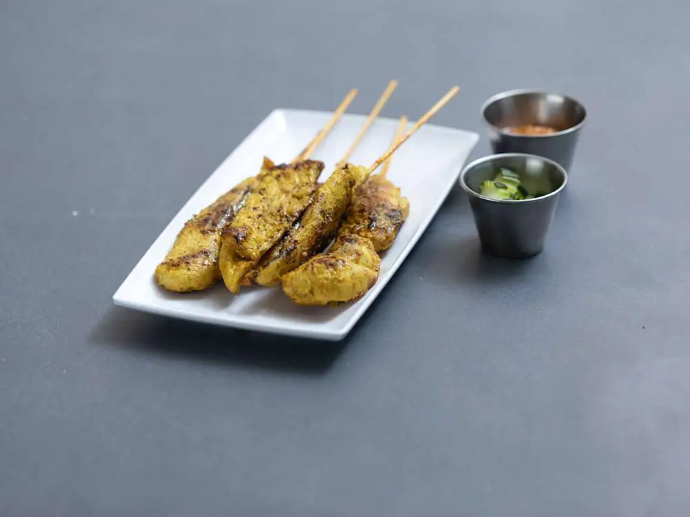 Chicken Satay at Line Thai