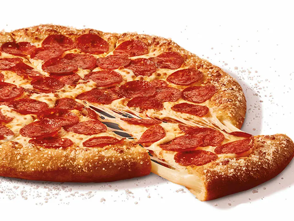 Stuffed Crazy Crust Pepperoni at Little Caesars Pizza