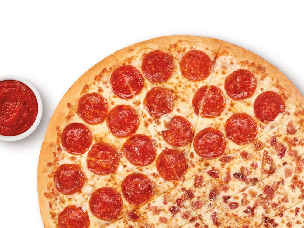 Slices-N-Stix Bacon at Little Caesars Pizza